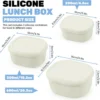 Reusable Silicone Food Storage Containers