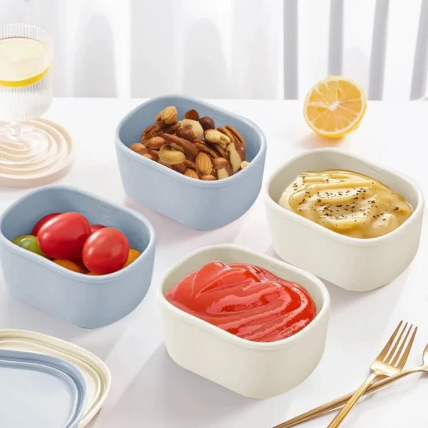 Airtight Silicone Food Storage Containers