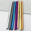Wide Stainless Steel Smoothie Straws