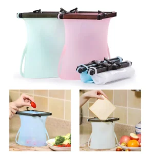 Reusable Silicone Food Storage Bags
