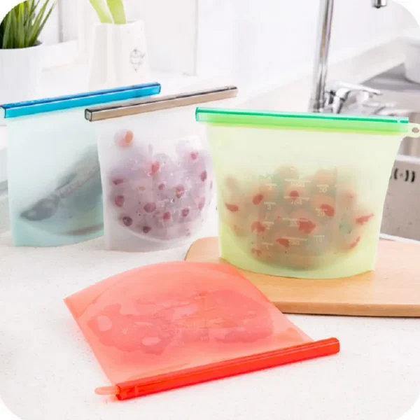 Reusable Silicone Food Storage Bag