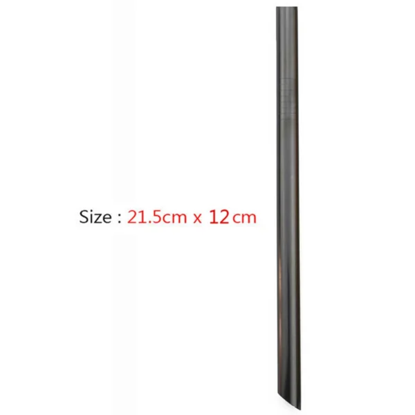Wide Stainless Steel Smoothie Straws