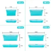 Collapsible Silicone Bento Container Set