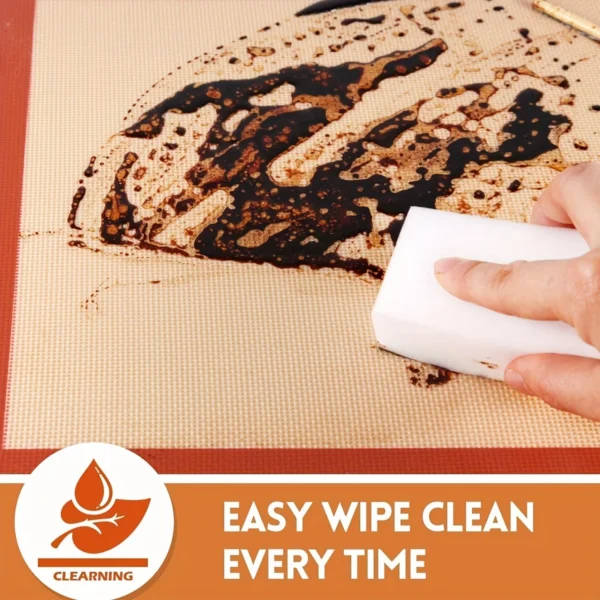 Reusable Silicone Baking Mat — 16.5 x 11.6 in
