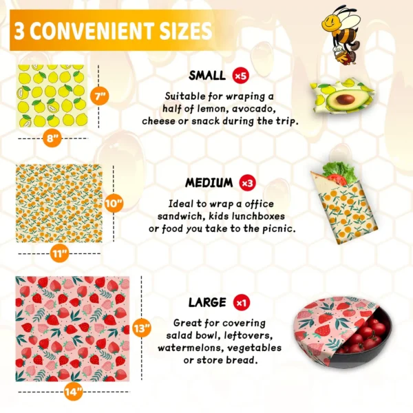 Zero-Waste Beeswax Food Wraps