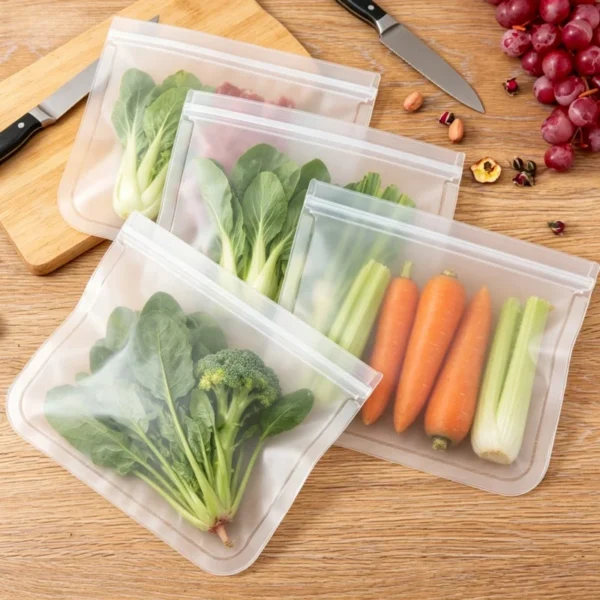 Silicone Food Storage Containers & Bags