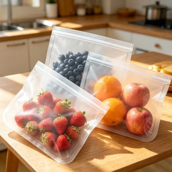 Silicone Food Storage Containers & Bags