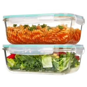 Glass Meal Prep Containers — Set