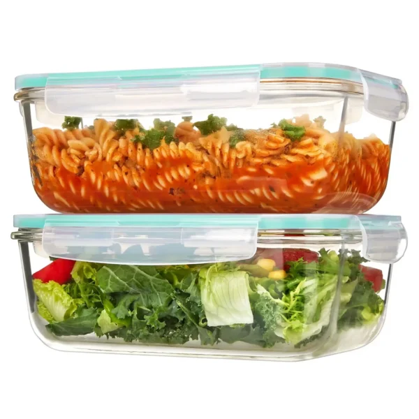 S543a6da10b7c46d6bc422a498077533bs.webp Glass Meal Prep Containers — Set