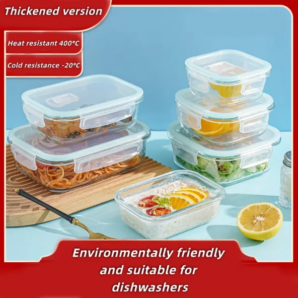 S5b1aaab5258f41ff83a3bf86d6f3620d7.webp Glass Meal Prep Containers — Set