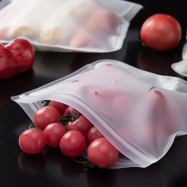Silicone Food Storage Set — Bags & Containers