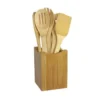 Bamboo Cooking Utensils — 6 Piece Set