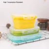 Collapsible Silicone Food Containers — 3 Pack