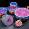 Silicone Stretch Bowl Lids — 6 Piece