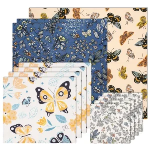 S6ef7f2c81e434b518bdd27ad434afa9eK-1.webp Beeswax Food Wraps — 11-Pack Set