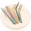 Stainless Steel Straw Set — 8 Piece