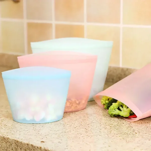 Leakproof Silicone Food Storage Bag