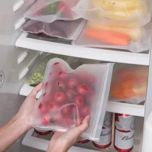 Silicone Food Storage Set — Bags & Containers
