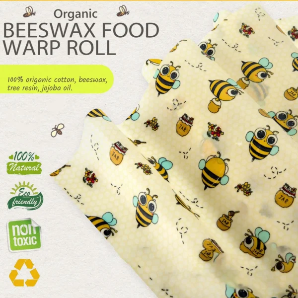 S8f00372238724cda8585ed96359e4a48o.webp Reusable Beeswax Food Wrap Roll