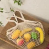 Reusable Cotton Net Grocery Tote
