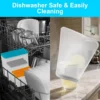 Reusable Silicone Food Storage Bags — 12 Pack