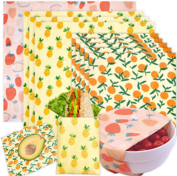 Zero-Waste Beeswax Food Wraps