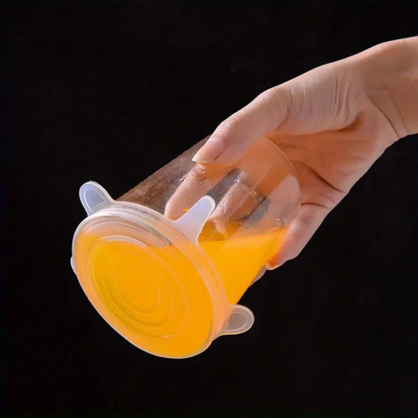 Silicone Stretch Lids — Set of 6
