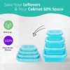 Collapsible Silicone Bento Container Set