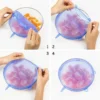 Silicone Stretch Bowl Lids — 6 Piece