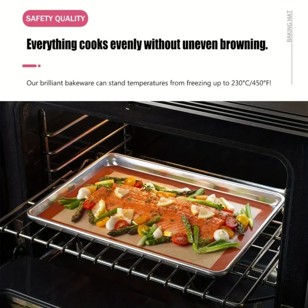 Reusable Silicone Baking Mat — 16.5 x 11.6 in