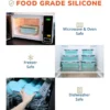 Collapsible Silicone Food Containers with Lids