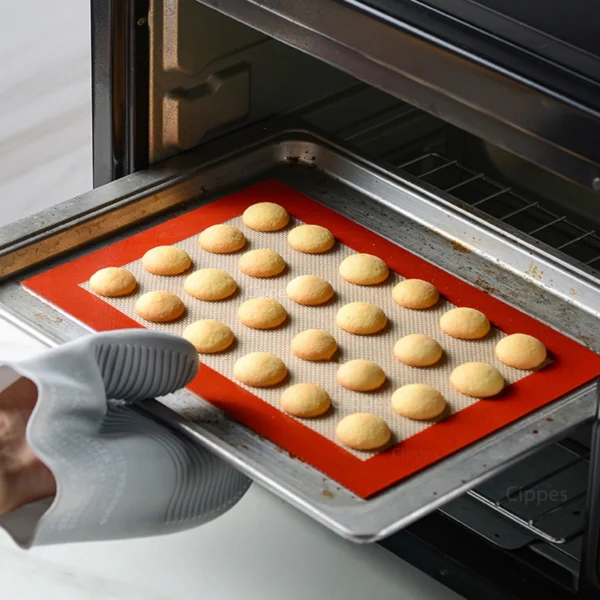 Non-Stick Silicone Baking Mats — Set of 2