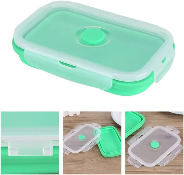 Collapsible Silicone Food Container — 500 ml
