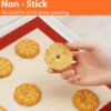 Non-Stick Silicone Baking Mats — Set of 2