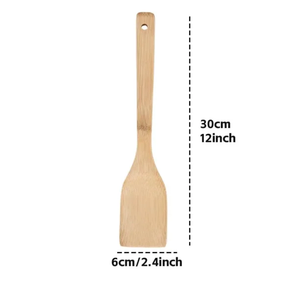 Bamboo Wooden Cooking Utensil Set
